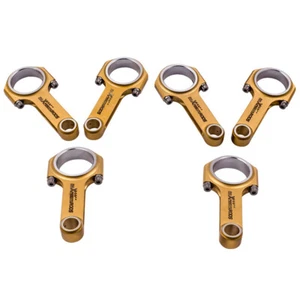 Titanized Connecting Rods ARP Bolts Bielle for Porsche 911 2.4L 2.7L 127.75mm - Picture 1 of 9