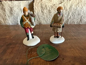Department 56 Heritage Village Street Peddlers 2 piezas accesorio Christmas Village - Imagen 1 de 5