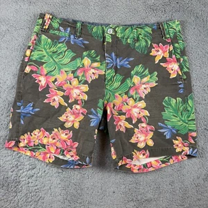 Polo Ralph Lauren Hawaiian Floral Print Shorts RL Naval Tailors Cotton Men's 34 - Picture 1 of 9