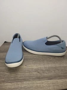 Vessi Boardwalk Slip-On Mens 11 Blue Comfort Lightweight Sneakers Shoes - Picture 1 of 10