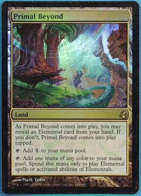 Primal Beyond FOIL Morningtide HEAVILY PLD Land Rare CARD (355413) ABUGames - Image 1 of 2