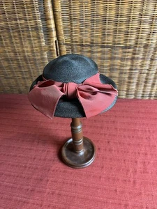 Vintage Mademoiselle Youth Inspired Little Girls Straw Hat Child’s Hat - Picture 1 of 10
