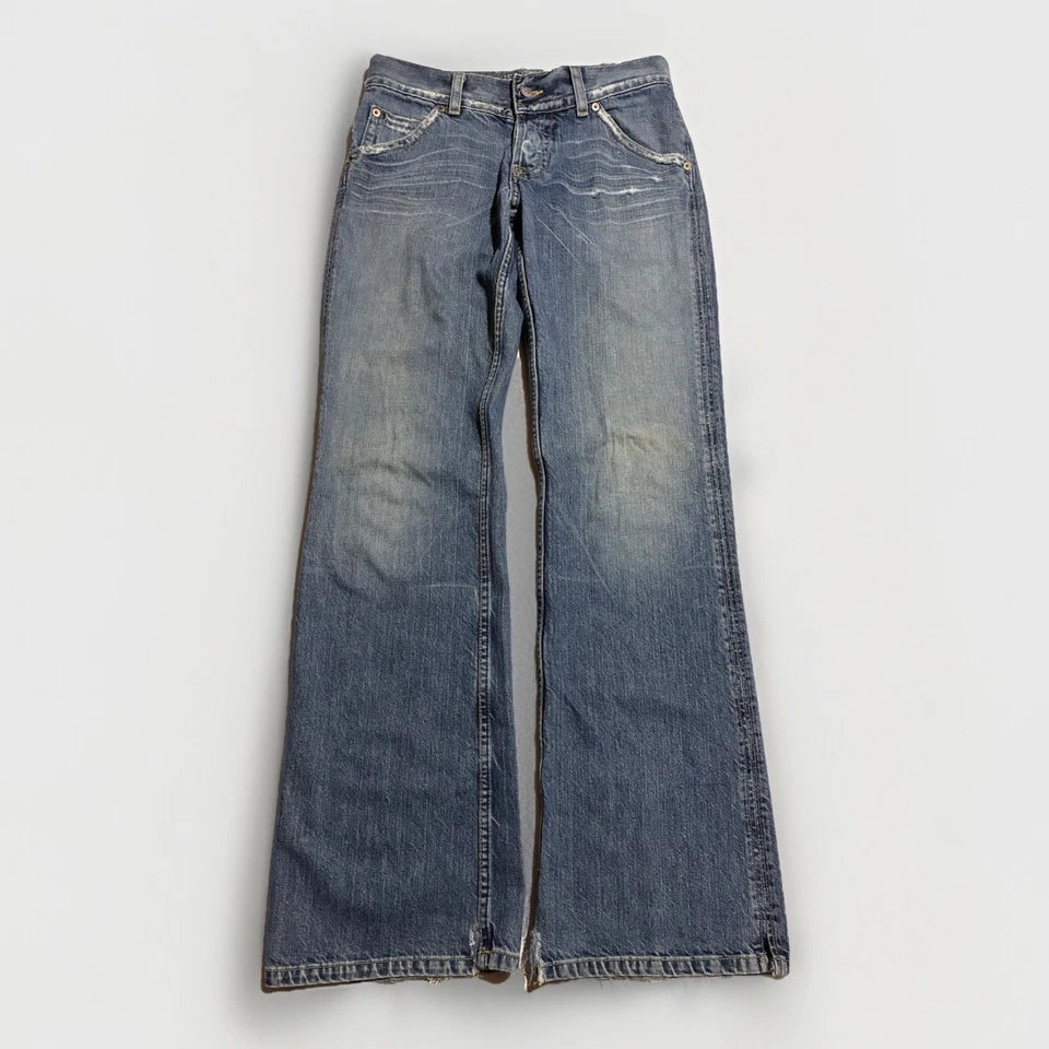 Vintage Guess USA MP220 Bootcut Jeans 31x32 Button Fly Distressed Y2K - Image 1 of 4