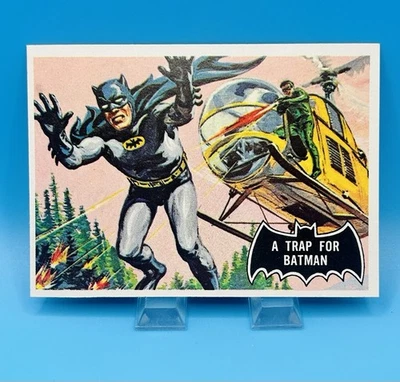 1966 Topps Batman Black Bat #37 A Trap for Batman NM-MT or Better - Image 1 of 4