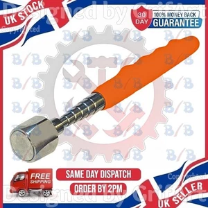 EXTRA STARKER 16 PFUND MAGNETISCHER AUFNEHMER WERKZEUG LANGE REICHWEITE AUSZIEHBARER TELESKOPMAGNET - Bild 1 von 4