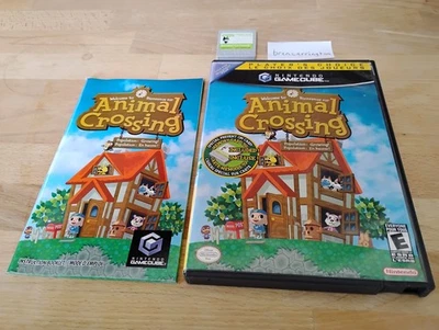 Animal Crossing (GameCube 2002, Player's Choice) with manual and memory card - Image 1 of 4
