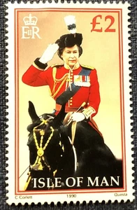 ISLE OF MAN STAMPS --- LOT OF 11 -- QUEENS £2 ---- AND HISTORICAL SIGHTS - Picture 1 of 11