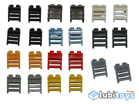 Lego&reg; TRAIN Railway 9V RC Ladder Step Waggon Engine 4175