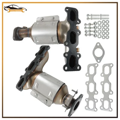 For Ford Police Interceptor Sedan 2013-19 3.5L Front LH+RH Catalytic Converter - Image 1 of 4