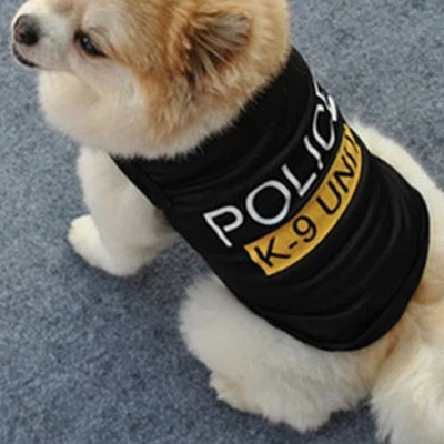 Perro Pequeño Cachorro Ropa Mascota Divertida Camisa Niño Cachorro Chaleco para Chihuahua Foto 1 de 4
