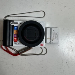 Cámara digital Pentax Optio RZ10 blanca negra 2,7" LCD 14 MP 10x zoom óptico - Imagen 1 de 12