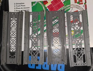 Märklin 4 × 7268 – H0 – Edifici / Ponti / Dritti – Usati - Foto 1 di 2