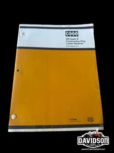 CASE 580 Super E Construction King Loader Backhoe Parts Catalog 8-1831 - Used - Bild 1 von 5