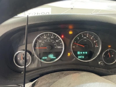 Used Speedometer Gauge fits: 2015 Jeep Wrangler cluster Rubicon 100 MPH w/vehicl - Image 1 of 4