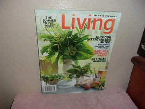 MARTHA STEWART LIVING MAGAZINE  "OUTDOOR ENTERTAINING GUIDE "  AUG, 2012 - Picture 1 of 4