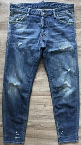 Jean hombre Dsquared2 Regular Cool Guy talla 48 azul, recto, Stonewashed 425 € - Imagen 1 de 14