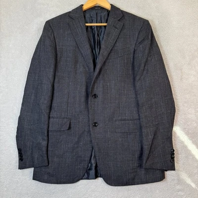 Ermenegildo Zegna Mil Easy Mens 40R Wool Silk Linen Blazer Jacket Made in Italy - Image 1 of 4