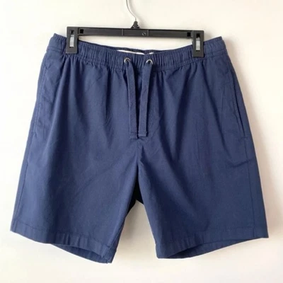 Mens Tailor Vintage Shorts Airotec Luxe Performance Drawstring Blue Medium - Image 1 of 4
