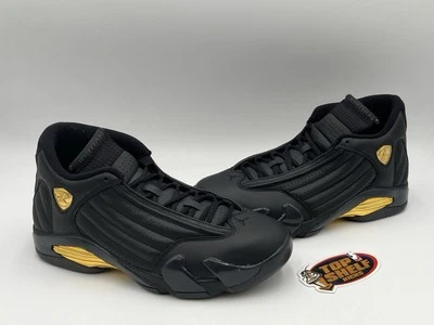 Nike Air Jordan Retro 14 DMP Defining Moments 2017 Talla 9 Auténticas Negro Dorado  Foto 1 de 4