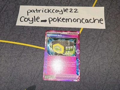 Maximum Belt Holo Ace Spec Rare Scarlet & Violet Prismatic Evolutions 117/131 NM - Image 1 of 4