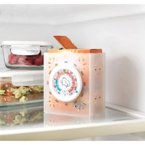 Pampered Chef Backpulverhalter mit Thermometer Kühlschrank Verwendung #2329 nicht mehr produziert NEU - Bild 1 von 4
