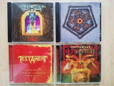 4 CDs Testament: The Legacy, The Ritual, The Gathering, Live In London  - Bild 1 von 4