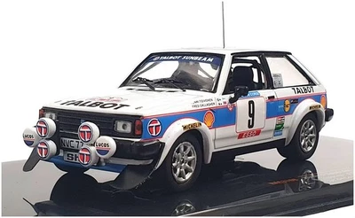 Ixo escala 1/43 RAC370B - Talbot Sunbeam Lotus Tour de Corse 1981 - blanco Foto 1 de 4