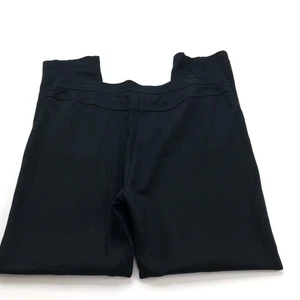 Chico's 2.5 Reg (Fit 35W 30L) High Rise Elastic Knit Pull On Pants Black - Picture 1 of 11