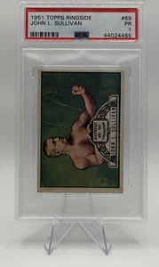 1951 Topps Ringside #69 John L. Sullivan PSA 1 - Picture 1 of 2