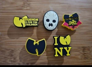 Lot Of 5 Wutang Shoe Charms - Picture 1 of 1