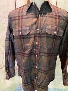 Ralph Lauren Polo grau/hellbraun Wolle kariert SM Vint neu Wildleder Ellenbogen Patches  - Bild 1 von 6