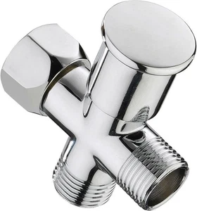 Desviador de ducha bidireccional Glacier Bay en cromo pulido, NUEVO - Imagen 1 de 4