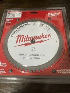 Milwaukee 48-40-4520 8 inch Circular Saw Blade Metal Cutting 50 Teeth - Picture 1 of 4