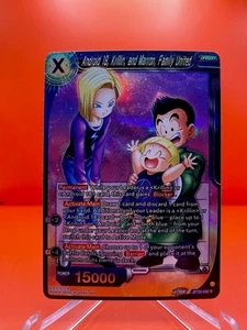 Dragon Ball Super BT20-030 R Android 18 Krillin und Marron Family United CCG - Bild 1 von 2