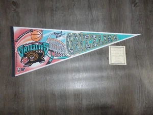 Bryant Reeves Autographed Vancouver Grizzlies Pennant Auto 1994 NBA /500 - Picture 1 of 7