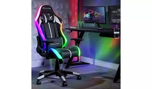 Silla Gaming X Rocker Arteon RGB eSports - Negra (Usada) - Imagen 1 de 2