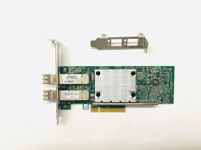 Broadcom 10GB PCIe x8 57810S SFP BCM957810A1006G Network Cards + Transceiver - Image 1 of 4
