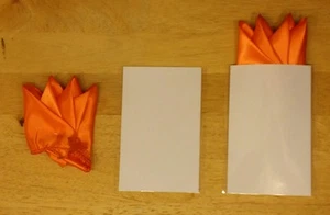 Pocket Square Holder -  PACKAGE OF 50 - Imagen 1 de 11