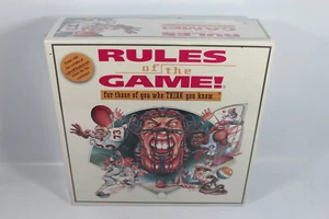 Regole del Gioco 1995 Sports Trivia Gioco da Tavolo - Nuovo e Sigillato in Fabbrica - Foto 1 di 4