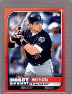 MIKE PIAZZA 2024 Topps Hobby Rip Night #10 Red Parallel - Picture 1 of 2