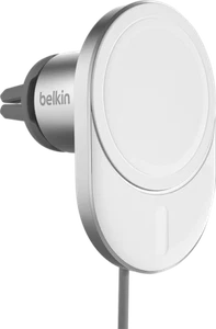 Belkin BoostCharge Pro Magnetic Car Charger White - Picture 1 of 2