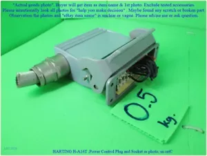 HARTING H-A16T, presa e presa di controllo alimentazione come da foto, sn:setC, lφo DHLtoUS. - Foto 1 di 12