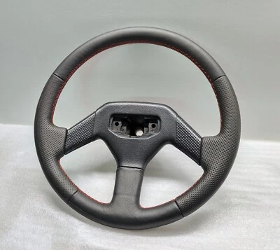 PEUGEOT 205 GTi VOLANTE RALLYE PUNTO ROJO CUERO NUEVO RARO EXCELENTE Foto 1 de 4