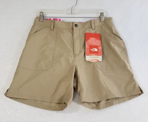 The North Face Youth Girls Shorts Size XL-18 Beige Nylon Hiking Adjustable Waist - Picture 1 of 18