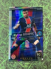 Panini Footista 2021 Kylian Mbappe Paris Saint-Germain Refractor card F21R WCCF