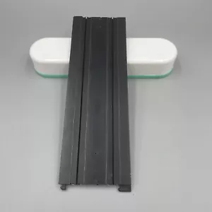 TYCO Speedway 9" Straight HO Slot Car Track 5748 Hobbyist Black Vintage - Picture 1 of 8