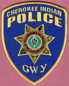 CHEROKEE NATION CWY TENNESSEE TRIBAL SHOULDER POLICE PATCH - Picture 1 of 1