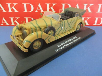 Die cast 1/43 Modellino Auto Mercedes Typ 770K W150 DAK Tunisia 1943 - Immagine 1 di 4