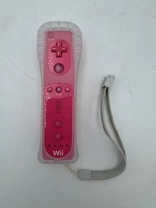 Pink Nintendo Wii Controller - EUC - Tested & Working With Silicone Protector - Picture 1 of 7