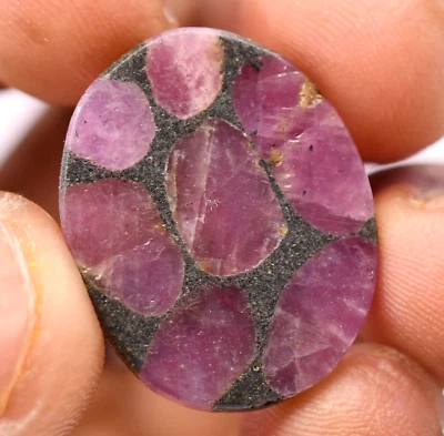 19.30 Ct Natural Mogok Trapiche Ruby Certified Unique Very Rare Found Gemstone - Image 1 of 4